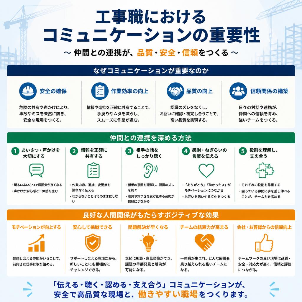 仲間と築く信頼関係